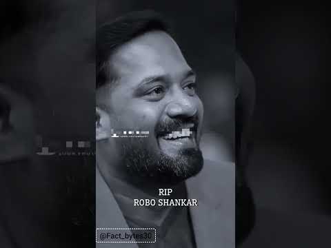 Robo Shankar sweet moments 🥏💫#emotionalstory #roboshankar #rip #roboshankarspeech