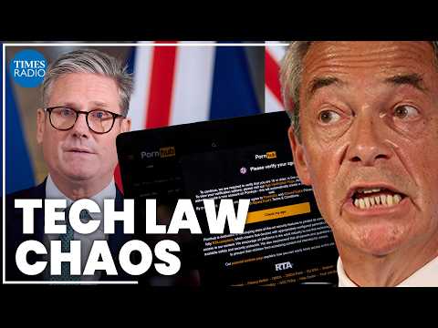 Online Safety Act creates chaos as Nigel Farage hits back at government over risk to kids