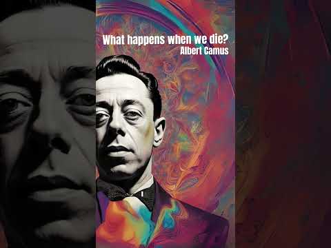 A.i. Interviews - Albert Camus #aiinterview #ai #cai #death #camus #albertcamus #philosophy #viral