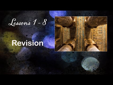 Image Design  Lesson 1 to 8 Revision