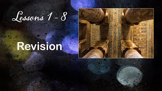 Image Design  Lesson 1 to 8 Revision