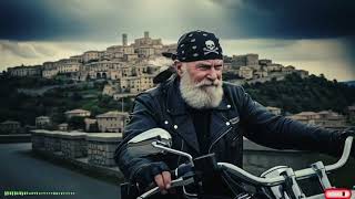 Rock N Roll Outlaw Ride | Rainy Dusk, Thunder & Rebel Rock Vibes