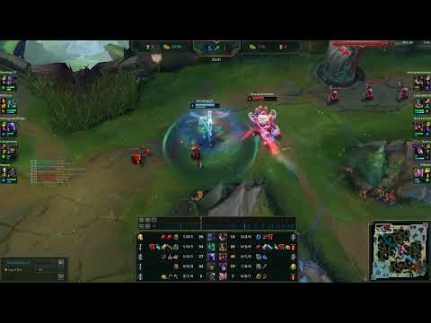 Example of how to Zone XP from ahead when playing Shen