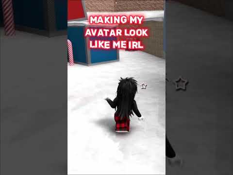 MAKING MY AVATAR LOOK LIKE ME tc:@VanilBean  #mm2 #roblox #murdermystery2 #edit #shorts #fyp