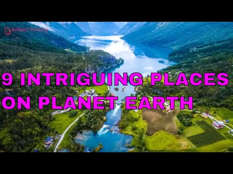 9 INTRIGUING PLACES THAT EXISTS ON PLANET EARTH| GUESS WHERE IN THE WORLD THEY ARE