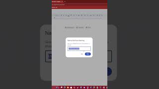 How to share a Google Docs document