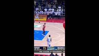Jerick Ahanmisi UNLEASHES 4 PTS for Magnolia late in the 3Q | PBA Season 49 Governors' Cup