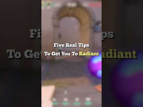 How I got to Radiant! #valorant #gaming #tips