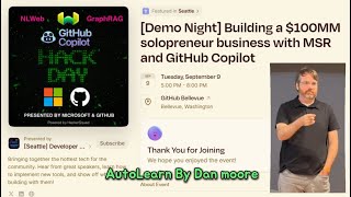 AutoLearn - AI Agents That Write Their Own Skills by Dan moore