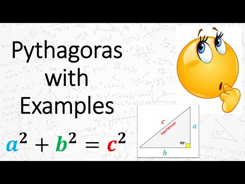 GCSE Maths Pythagoras with Examples