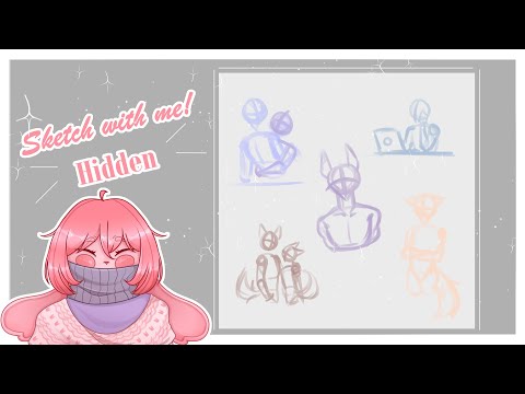 Sketch with me! | Hidden Characters