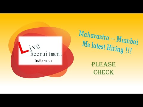 Live Hiring India 2021 posted on 11 August 2021