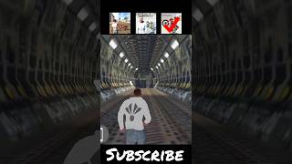 Franklin Airplane Inside Challenge ✈️💥 | Indian Bike Driving 3D Vs GTIV Vs Indian GT5