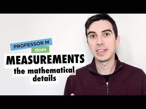Measurements in quantum mechanics || Mathematical details