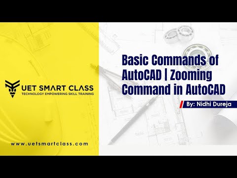 Basic Commands of AutoCAD | Zooming Command in AutoCAD