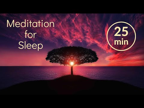 25 Minute Meditation for Sleep - Meditation Music Relax Mind Body