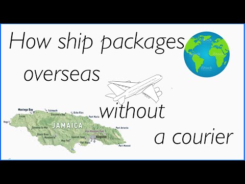 How ship package from Jamaica to overseas without a middleman or courier