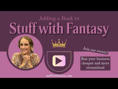 How to Add a Book on Stuff With Fantasy | Author Tutorial