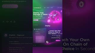 🚀 Modern Crypto Token Landing Page UI | Web Design by @grapholab.art 🔥