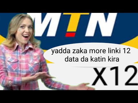 yadda zaka more linki 12 data da katin kira