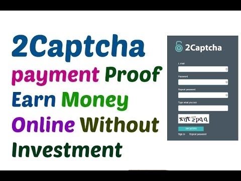 how to create 2Captcha Account part 1, And  payment Requesting