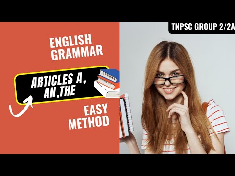Articles examples in English Grammar | Tnpsc | Tnusrb