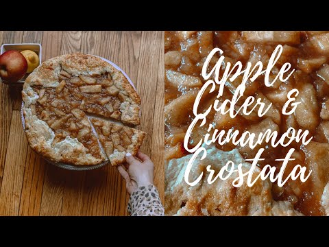 Apple Cider & Cinnamon Crostata | An Easy Fall Dessert