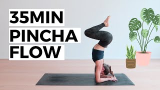 35-Min Strong Yoga Flow For Pincha Mayurasana