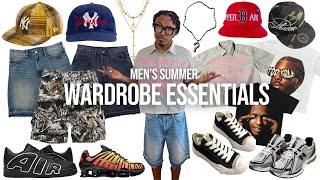 Men’s Summer Wardrobe Essentials | Summer 2025 Streetwear Clothing