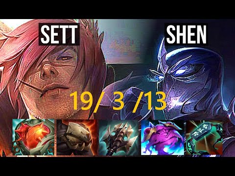 Shen vs Sett – Top Lane ⚔️