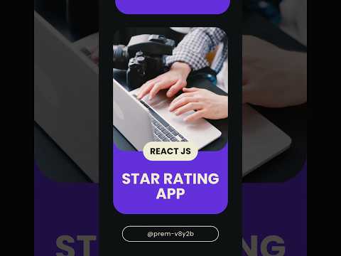 Star Rating app | React| JS #shorts #coding #webdev #programming