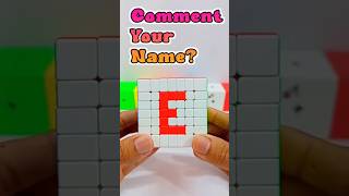 Rubik's cube pattarn your name #rubikscube #cubepattern #cubeking #cubekingraju