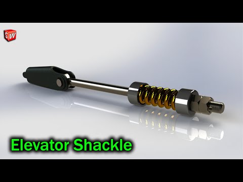 Elevator shackle _ Elevator training #design