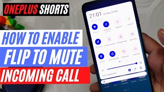 HOW TO ENABLE FLIP TO MUTE ON ANDROID | OnePlus Tips & Tricks #shorts | TheTechStream