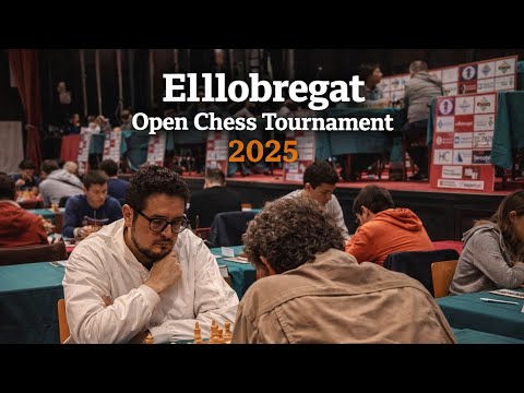 Elllobregat Open Chess Tournament 2025 | Chess Concentration | Round 8 