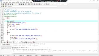 #20 C programming || c tutorial|| C language #clanguagecourse #clanguage #cprogramming