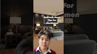 Bedroom Decor Tips for Gentlemen #shorts #bedroomdecor #menslifestyle