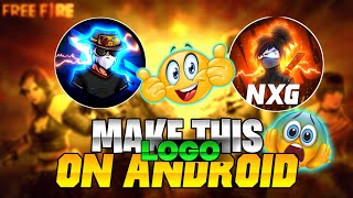 Make Professional Logo On Android 😱|How To Make A Professional Logo For You Tube#freefire#logodesign