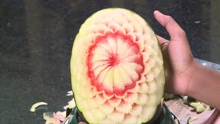 Fruit Carving | Ukiran Sayuran & Buah | แกะสลัก | Khắc trái cây và rau | khắc trái cây | Carving 2
