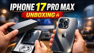 iPhone 17 Pro Max Unboxing & Setup – First Look, Tips & Hidden Features! 🔥