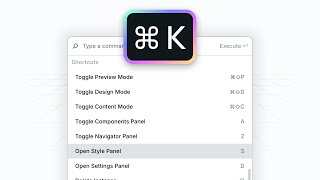 Commands & Search are here. Plus new shortcuts.