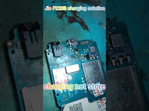 Jio F220 fake charging // Jio F320 charging repair #youtubeshorts #chargingpin #ytshorts #instagram