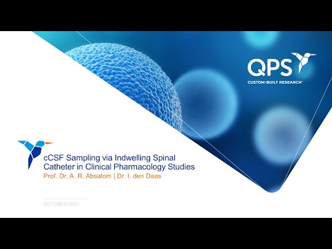 Continuous Cerebrospinal Fluid cCSF Sampling via an Indwelling Spinal Catheter