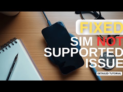 FIXED SIM Not Supported Issue With This SIMPLE Trick!
