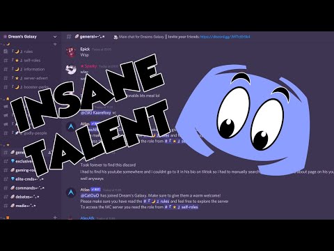 Discord Talent show clip😲😲
