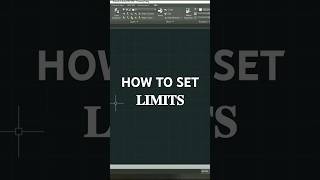 How to set LIMITS in AutoCAD software #autocad #cadwork #tutorial #civilengineering #education