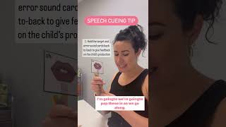 Using articulation mouth cues in speech therapy!