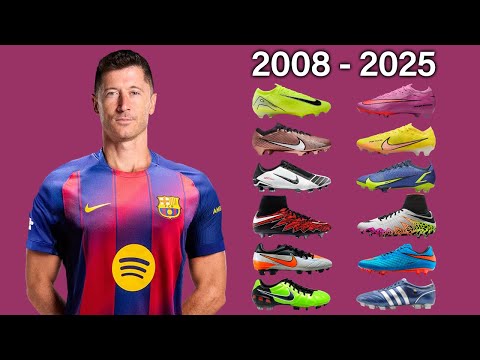 ROBERT LEWANDOWSKI - NEW SOCCER CLEATS AND ALL FOOTBALL BOOTS 2008-2025