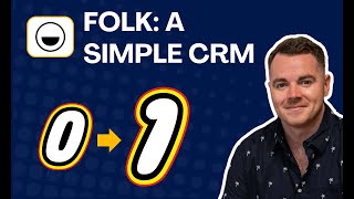 How To Set Up Your First CRM In 10 Minutes! (Folk CRM Tutorial)