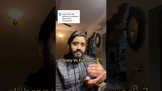 Library vs Framework 🧠💻 | What’s the Real Difference?